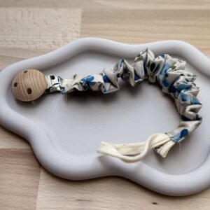 Schnullerkette "Kleiner Wurm“ Baumwolle