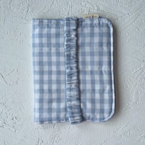Windeltasche „Vichy–Karo“ blau