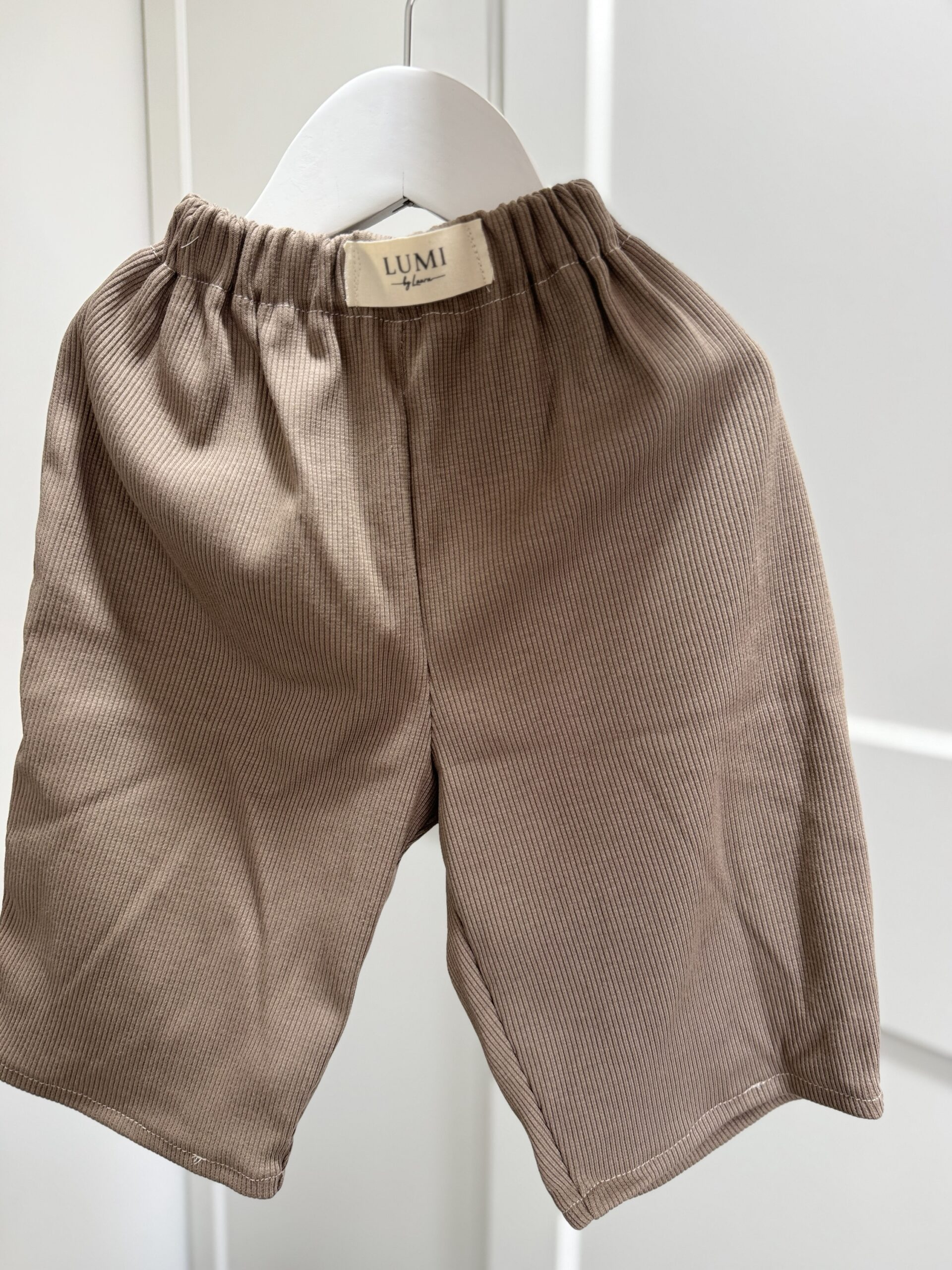 Barrel Pants „Mio“ taupe